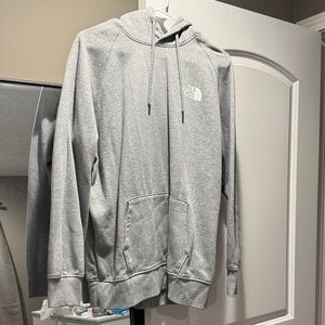The North Face Light Gray Pullover Hoodie